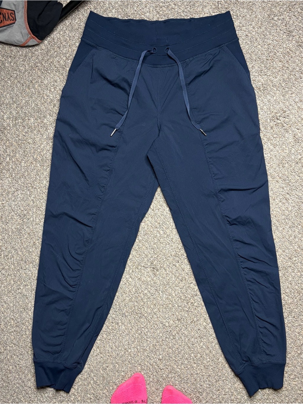 Lululemon Navy Dance Studio Jogger Sweatpants Size 8 Athletic Gym Casual